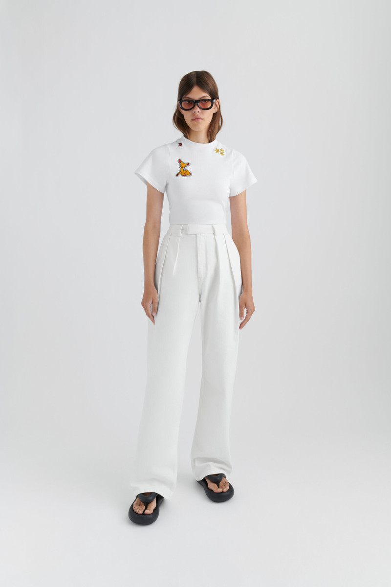 Axel Arigato Juniper Trip Cropped T-Shirt outlook