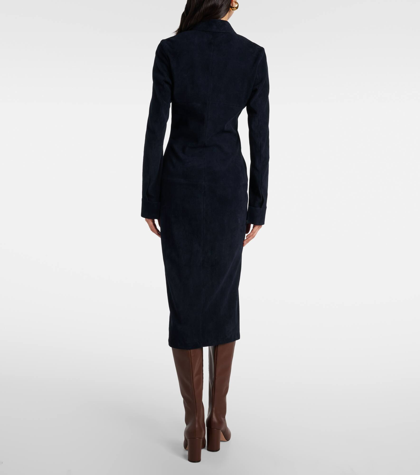 Becky suede shirtdress - 3
