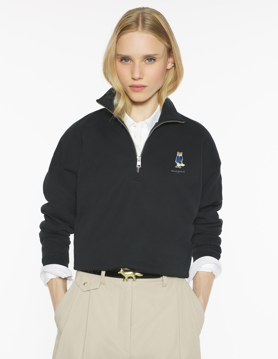 DRESSED FOX HALF ZIP SWEATSHIRT - 3