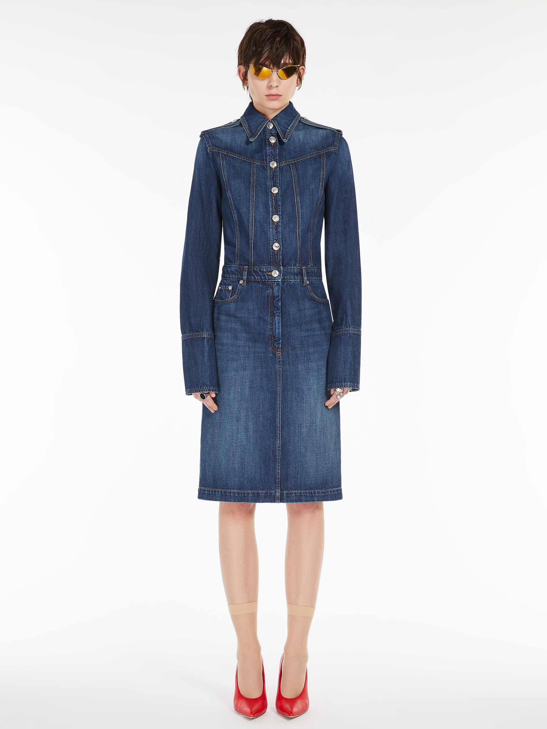 ZODIACO Denim shirt dress - 2