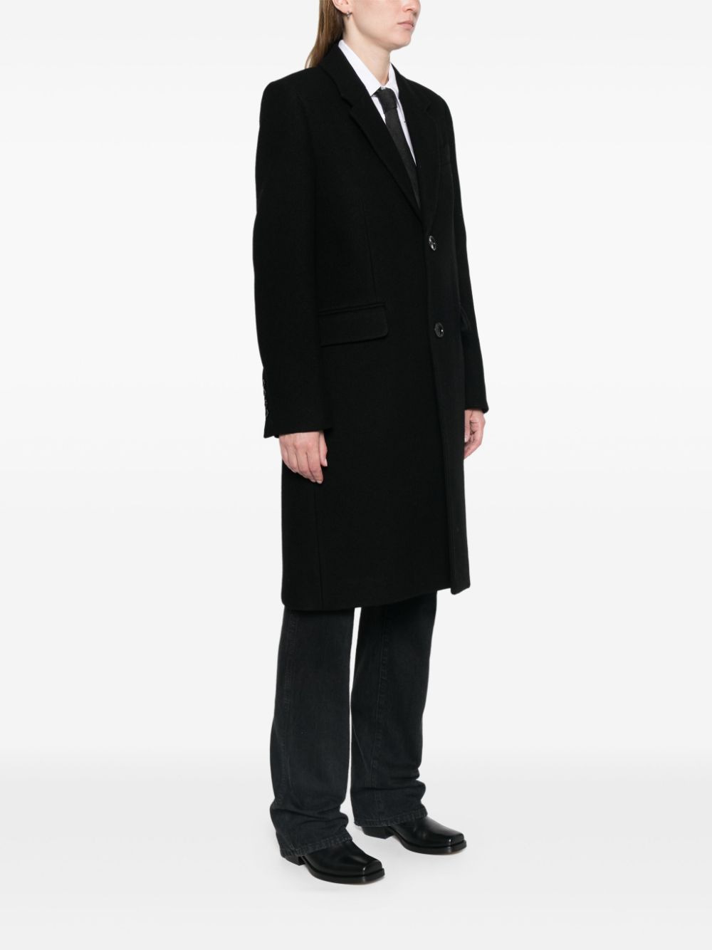 Ami Paris Coats Black - 2