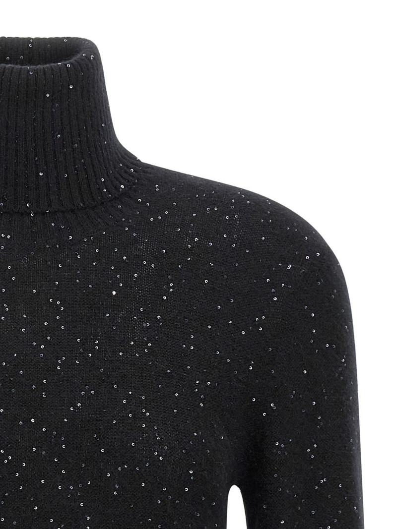 sequin turtleneck sweater 3