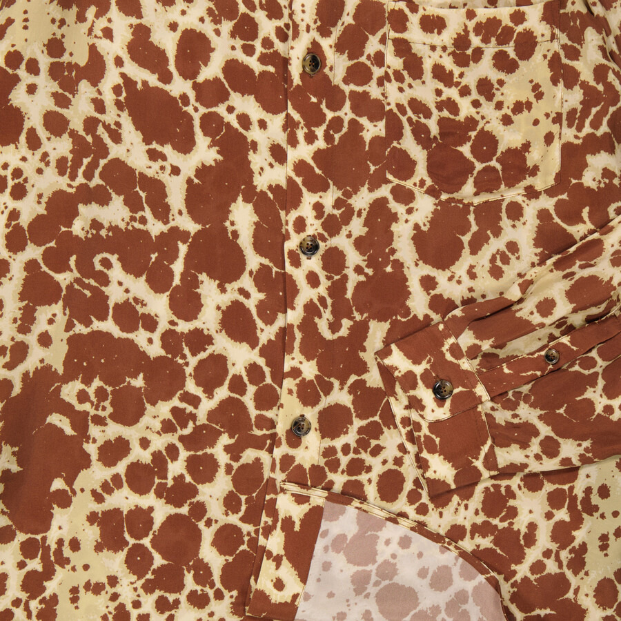 Nanushka Sebas Sale Tie-Dyed Cupro Shirt - 7