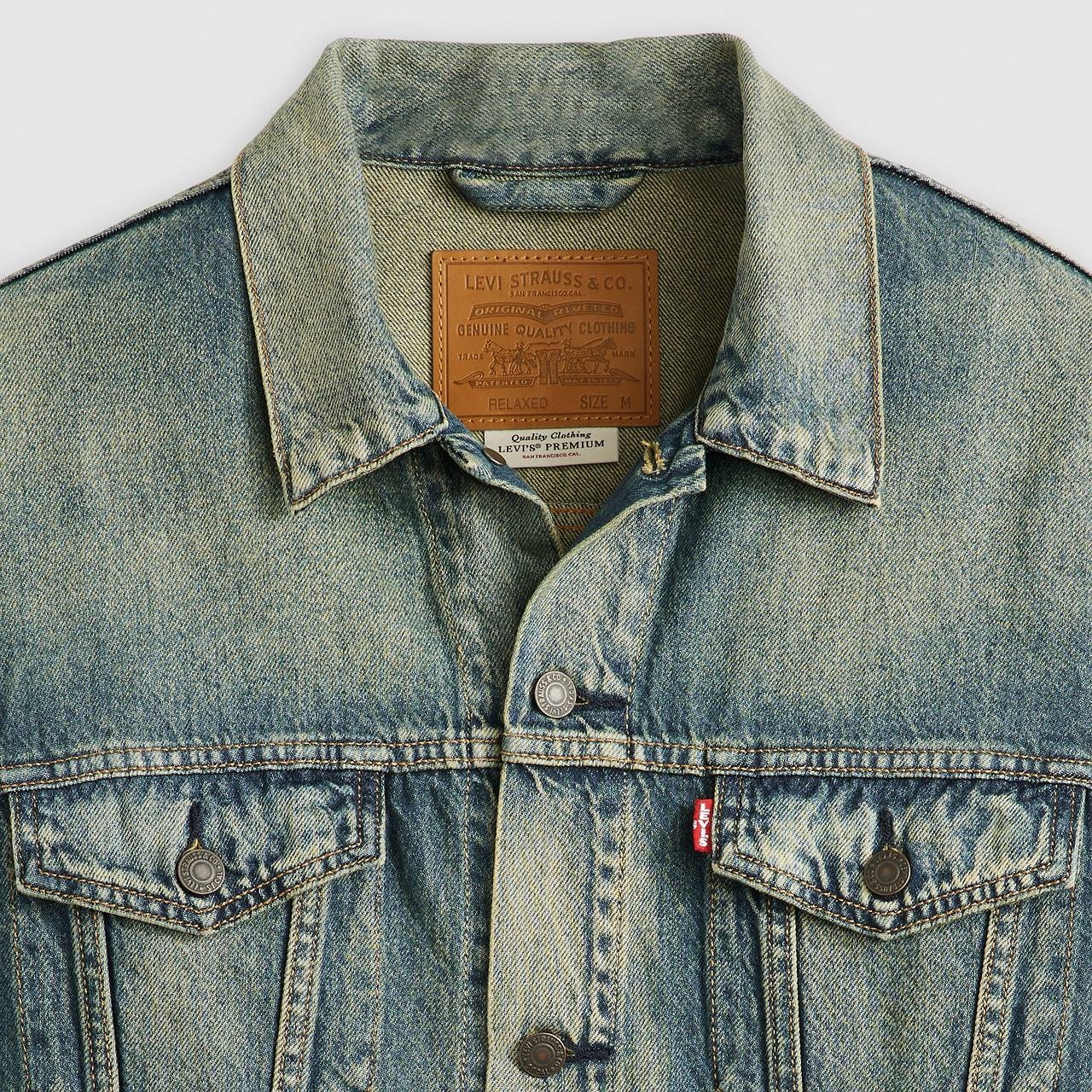 LIGHTWEIGHT RELAXED FIT TRUCKER JACKET - 6