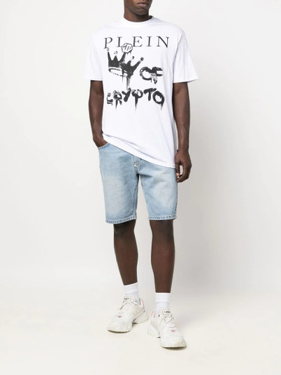 PHILIPP PLEIN logo-print short-sleeved T-shirt outlook