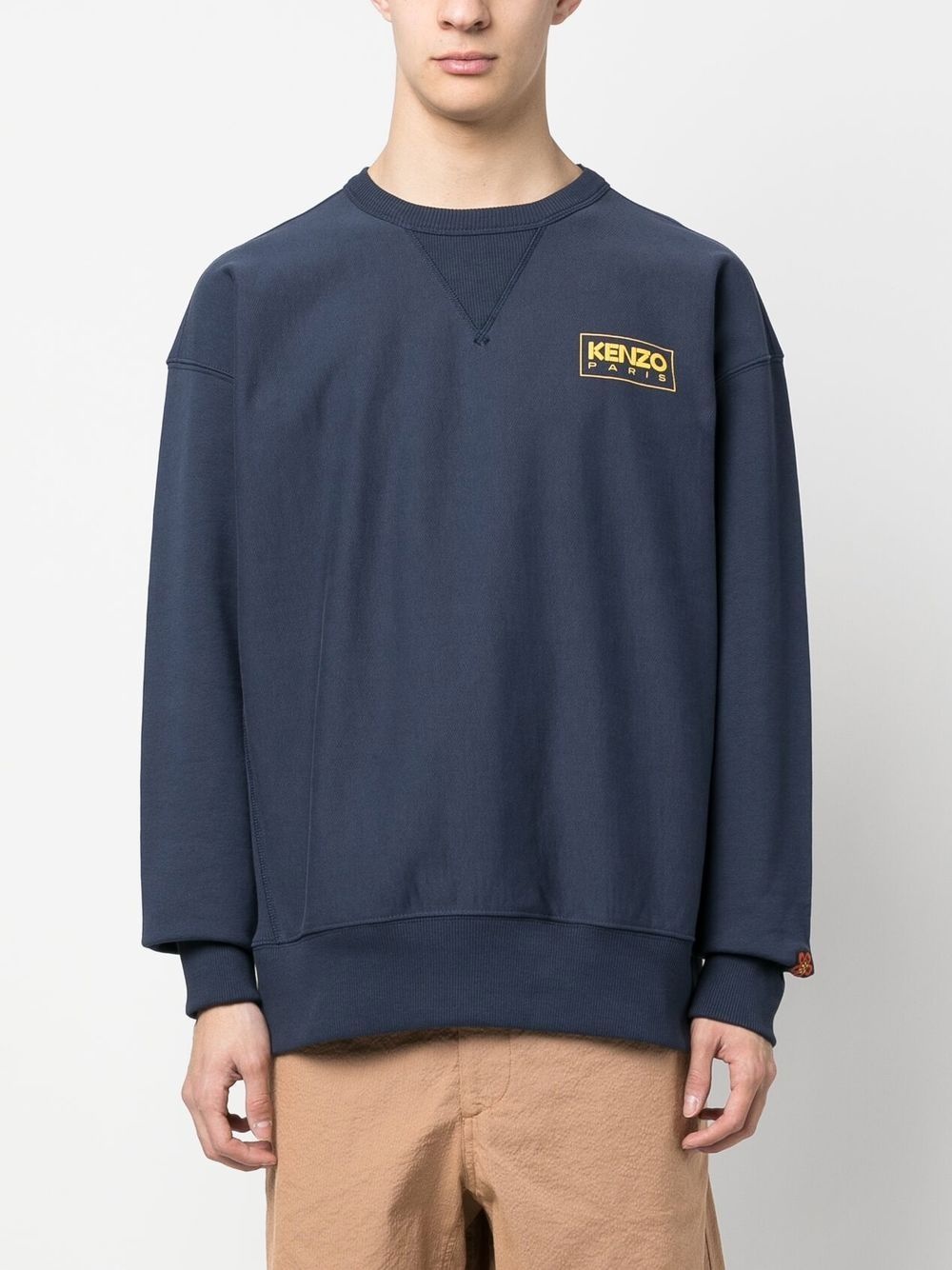 logo-print sweatshirt - 3