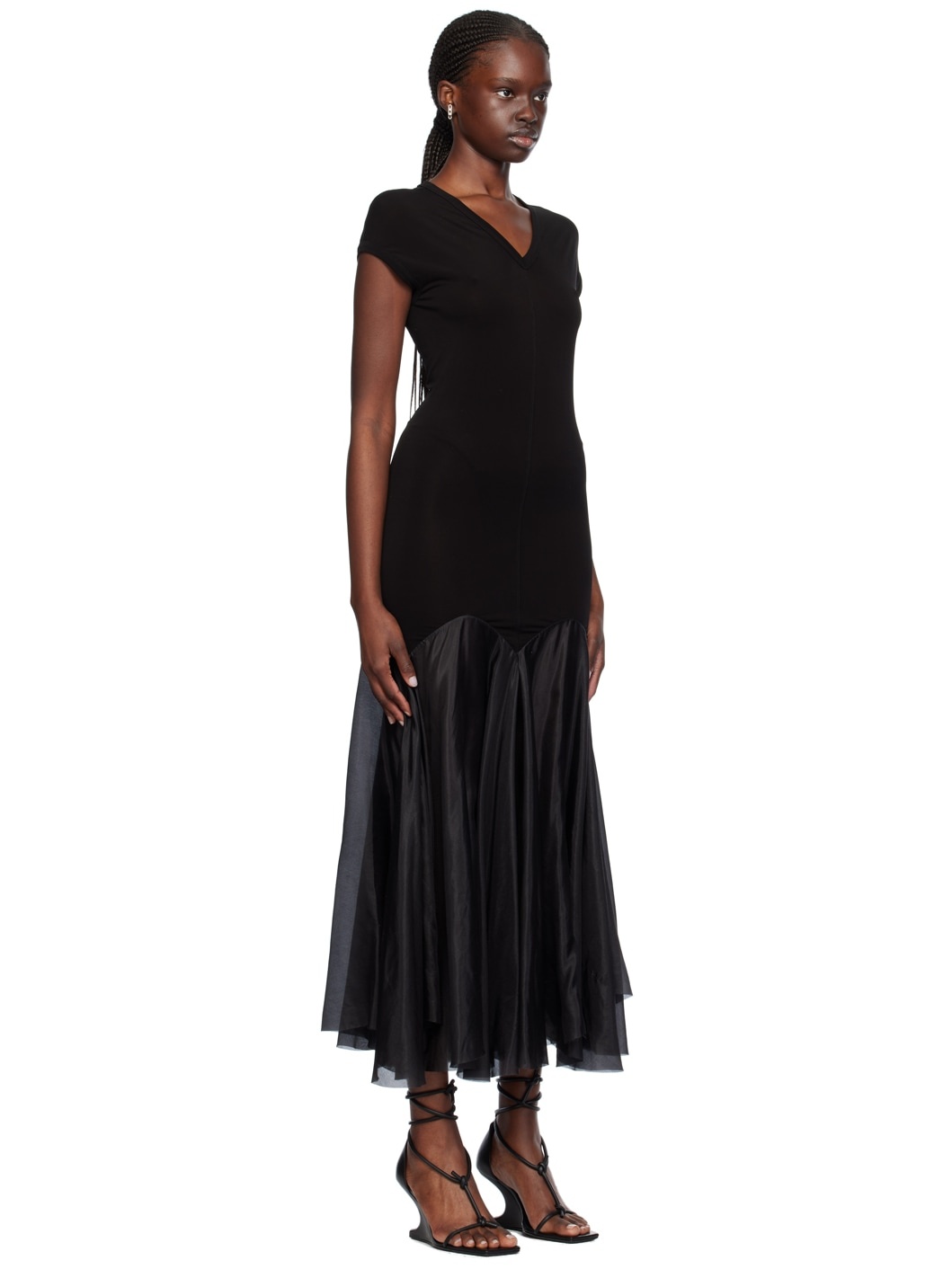Black Divine Maxi Dress - 2