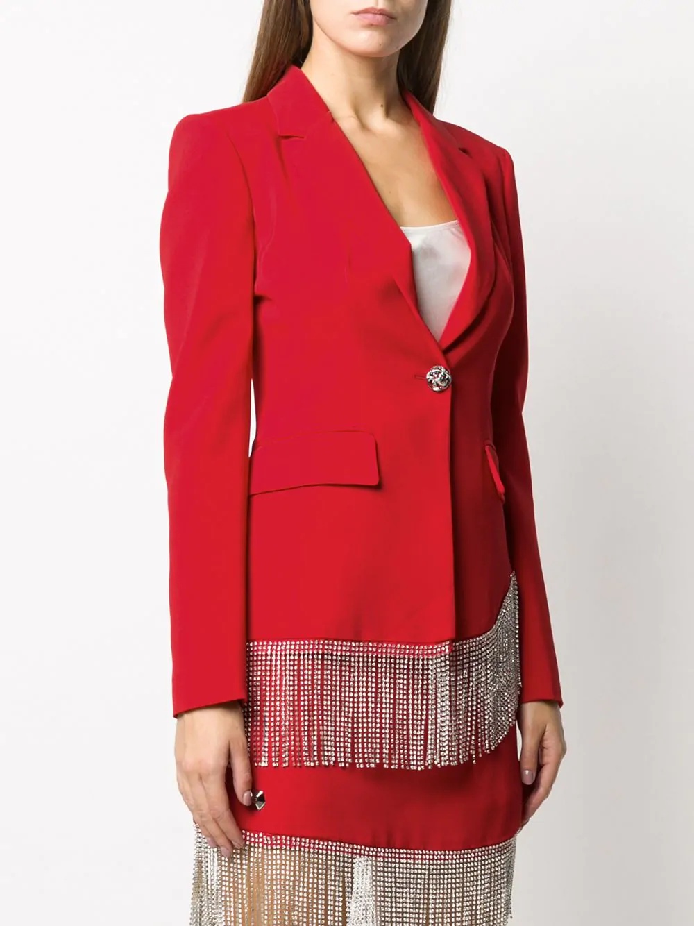 embellished tassel  blazer - 3