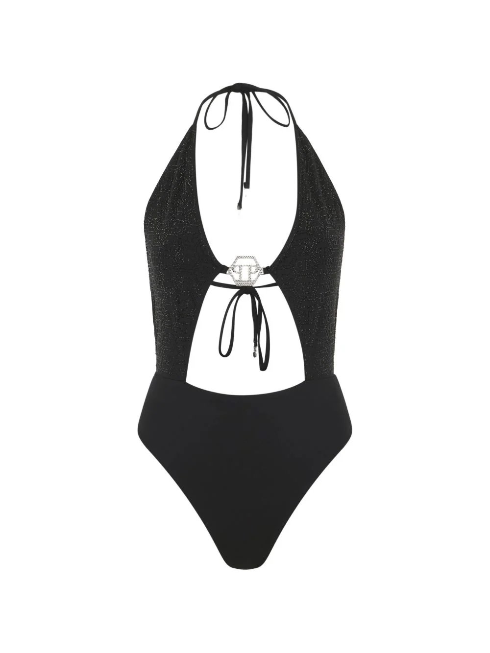 logo-detail swimsuit - 1