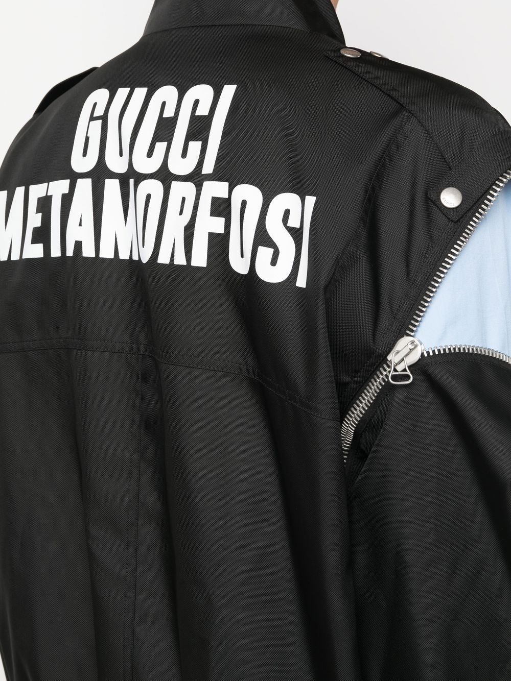 Metamorfosi detachable-sleeves jacket - 5