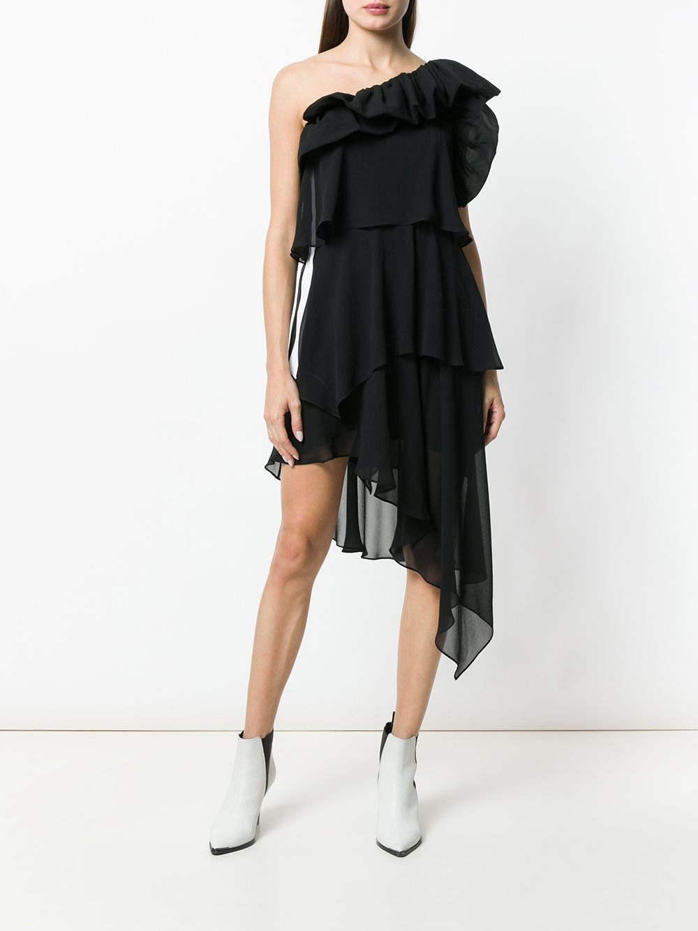 one shoulder dress - 2