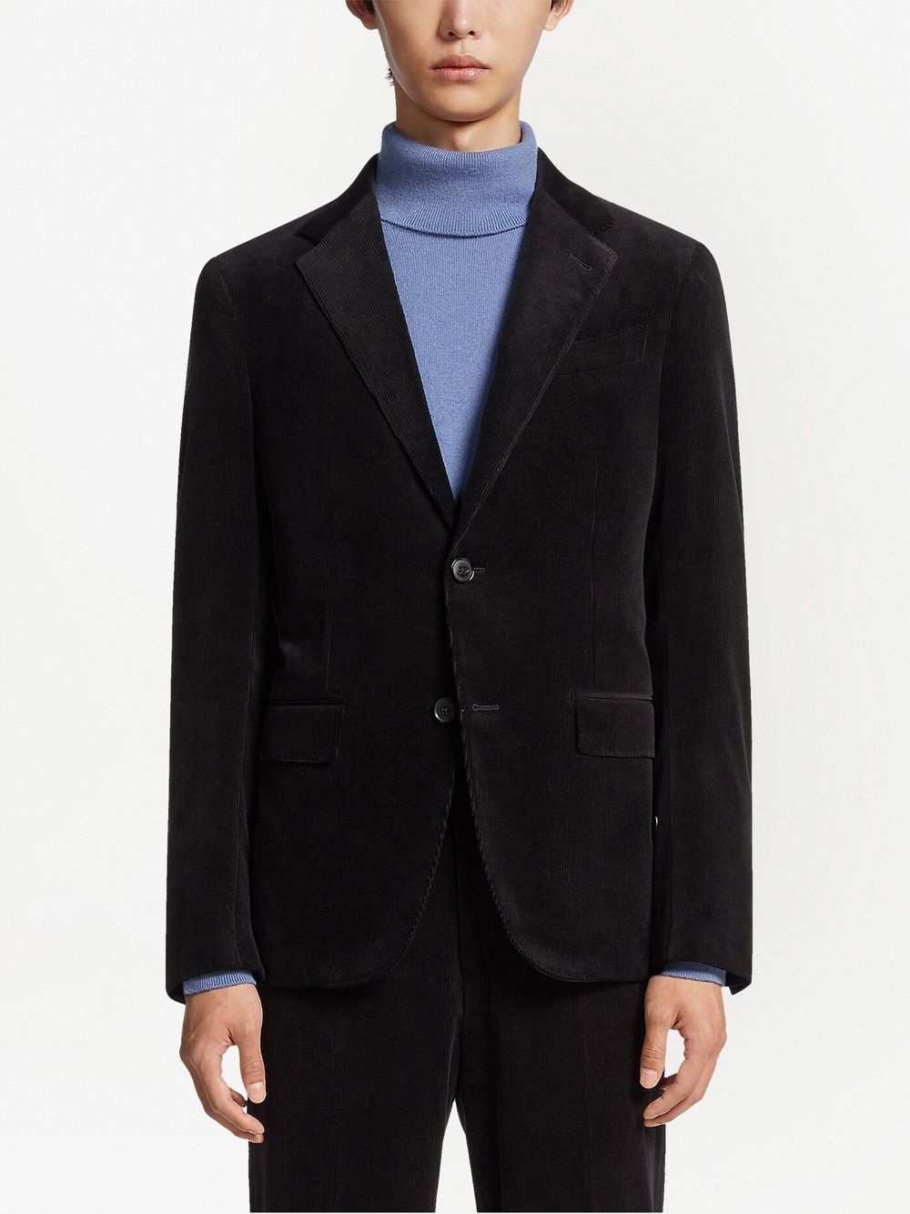 corduroy tailored jacket - 3