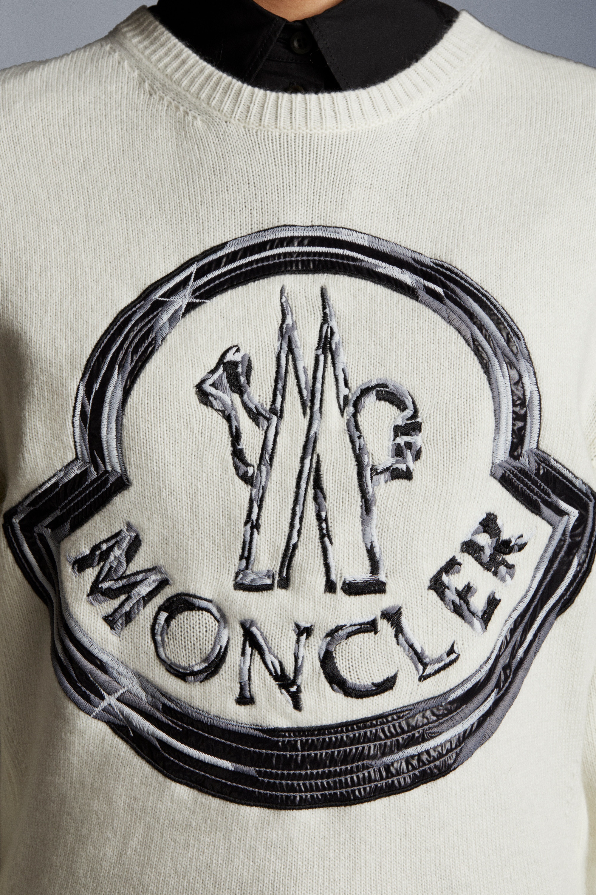Shiny Logo Sweater - 5