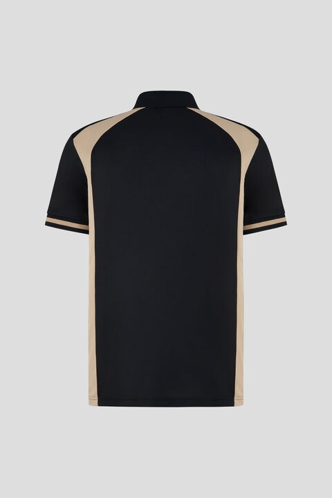 Bernhard Polo shirt in Black/Beige - 6