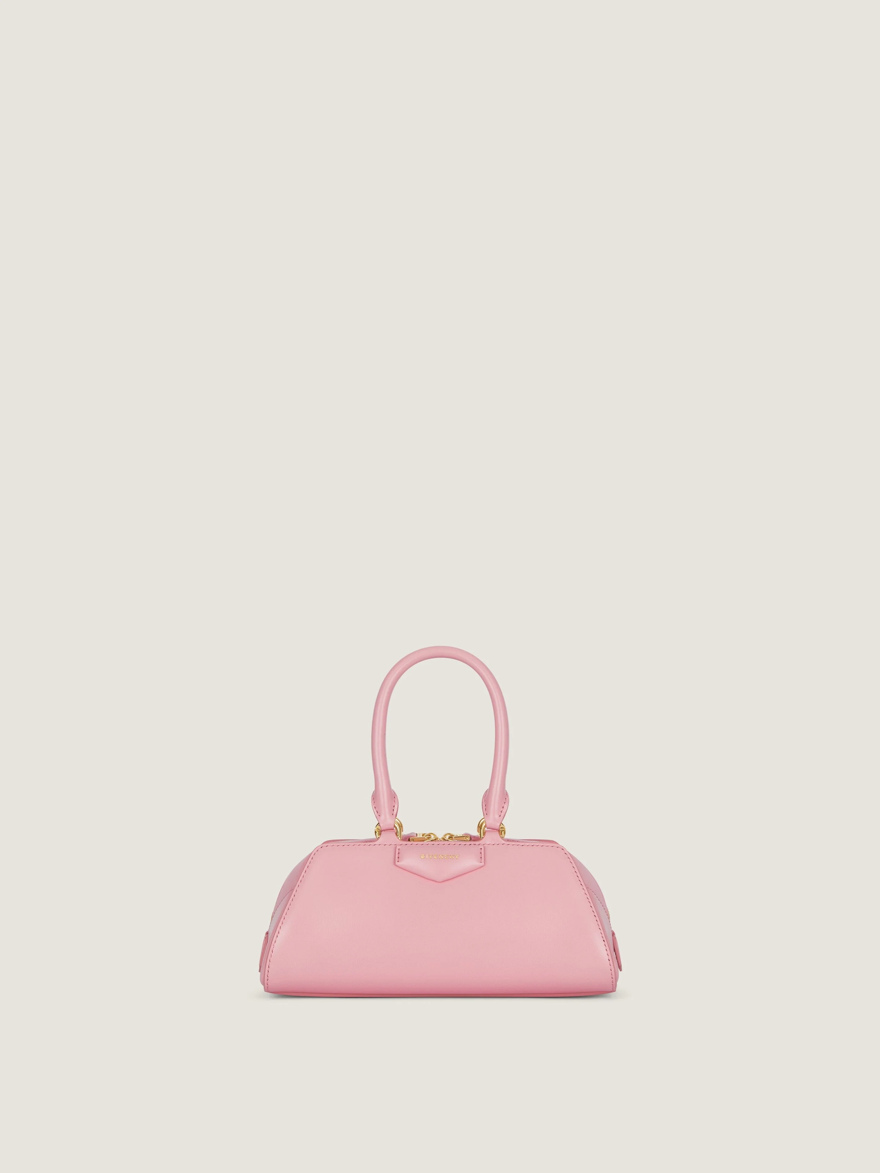 MINI ANTIGONA CUBE EAST-WEST BAG IN BOX LEATHER - 1