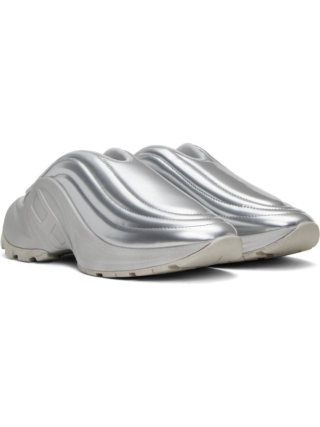 Silver S-D-Runner X Sneakers - 4