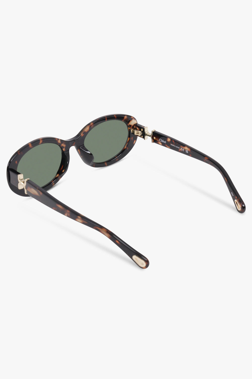 CH0323SK OVAL SUNGLASSES | HAVANA/GREEN - 3