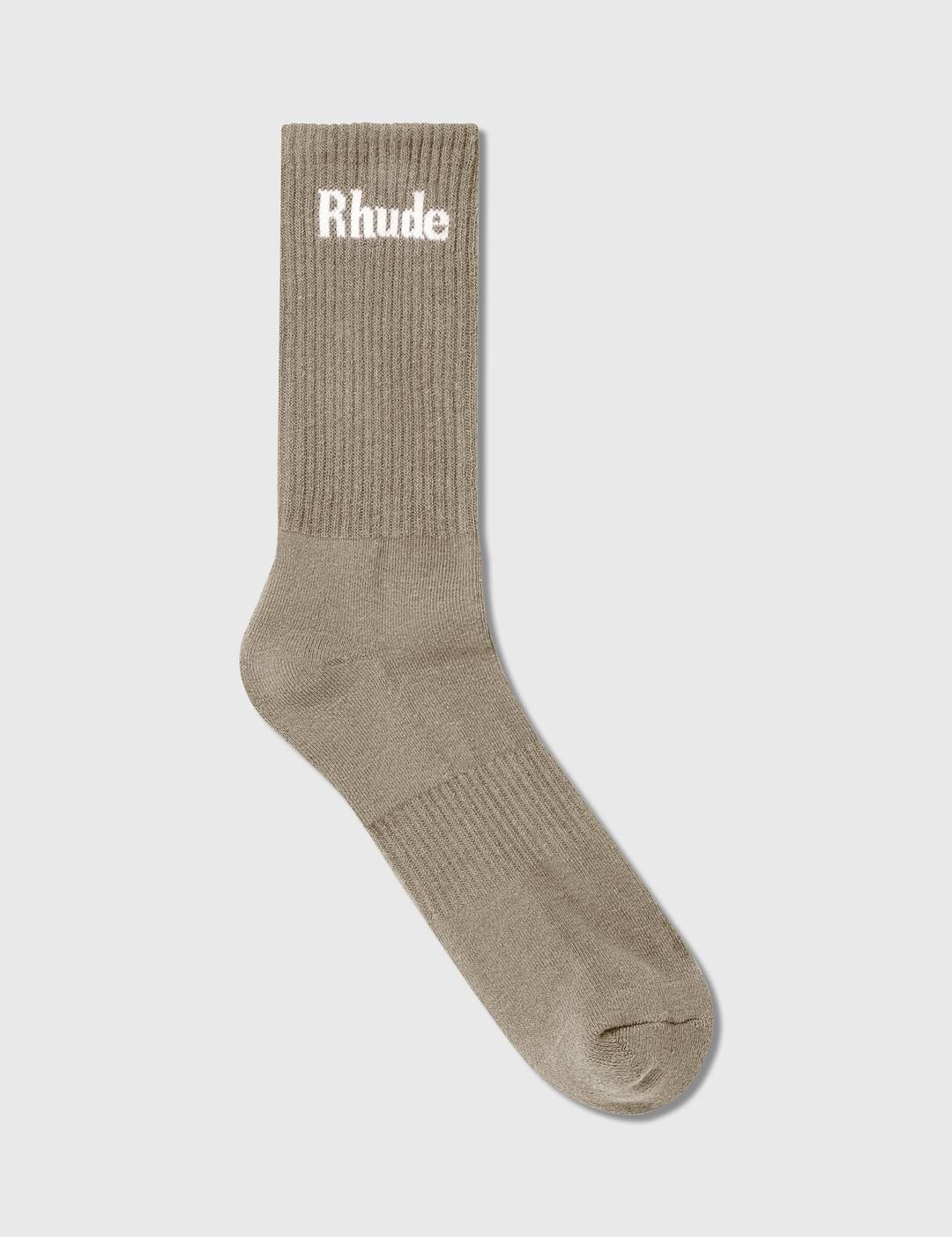 Solid Logo Socks - 2