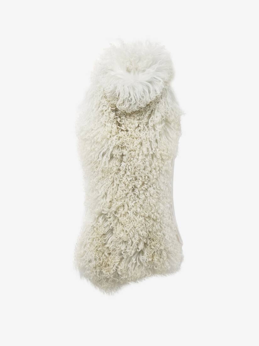 Shearling Sleeveless Top - 1