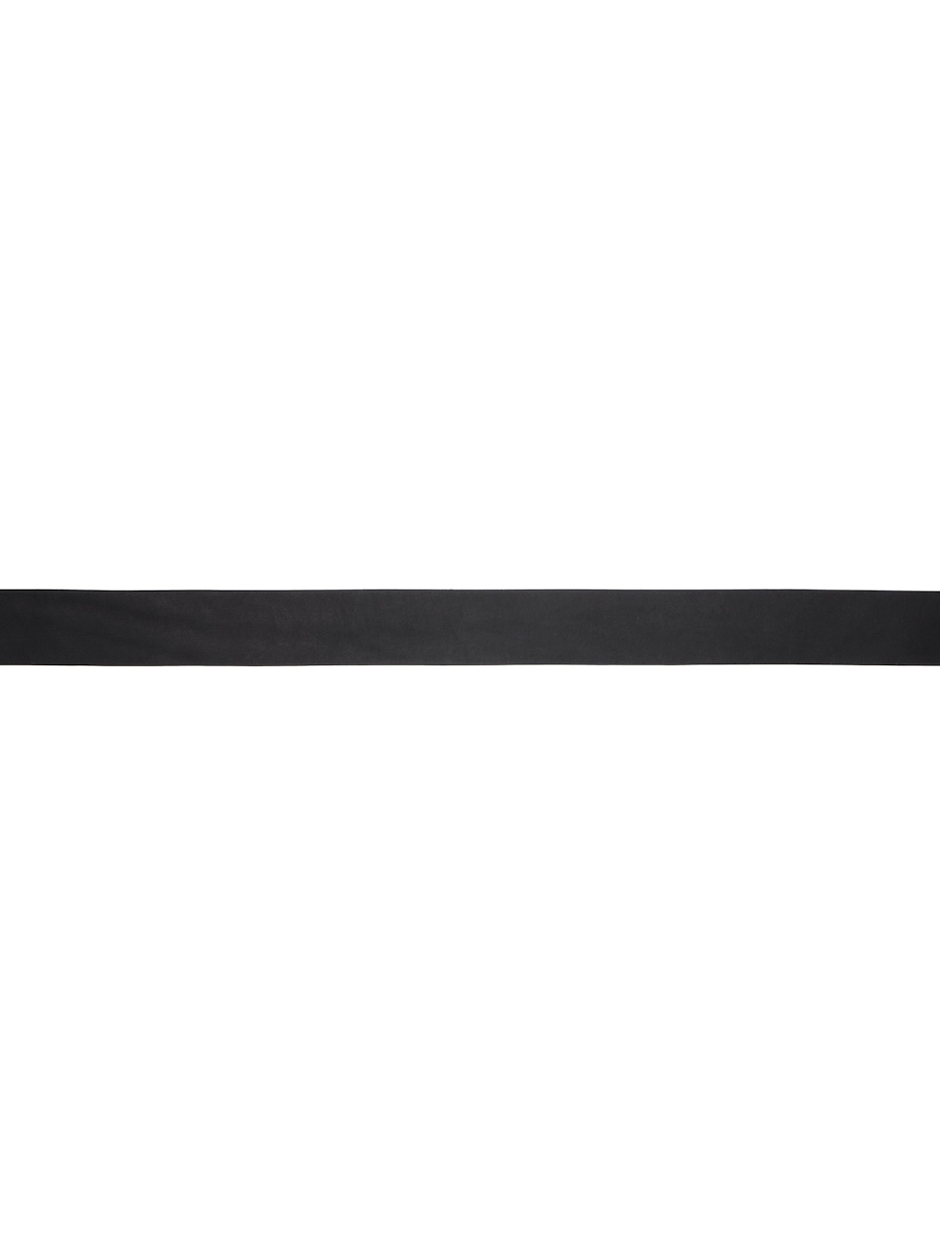 Black X Boyfriend Leather Belt - 2