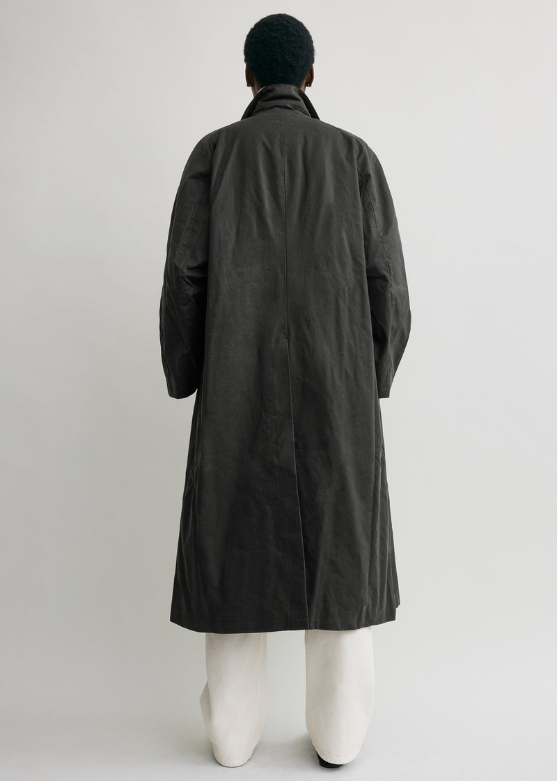 Country coat washed black 4