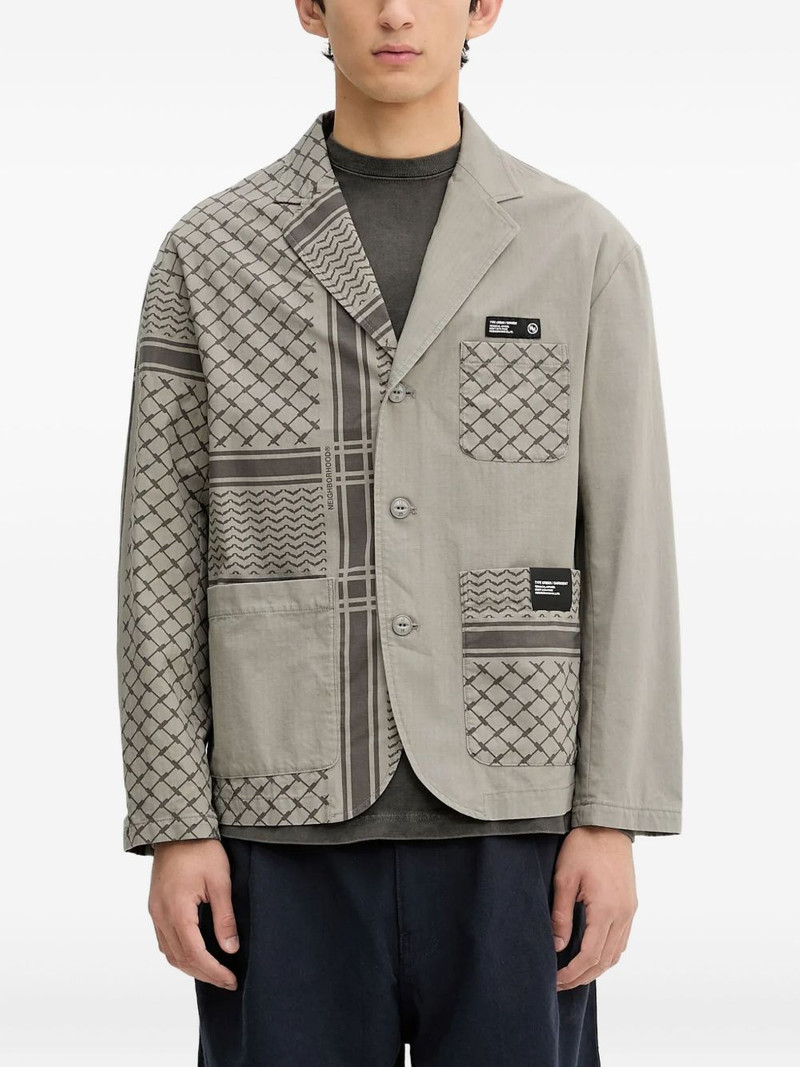 Shemagh patchwork blazer 1
