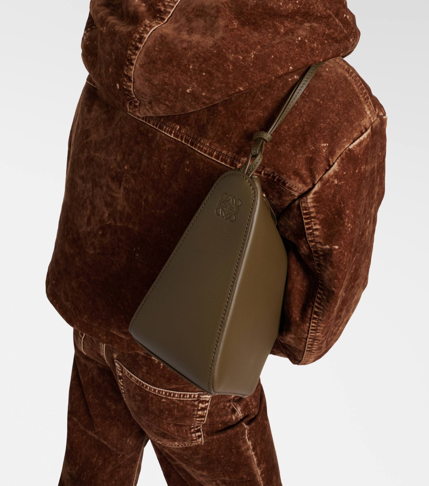 Hammock Mini leather shoulder bag - 7