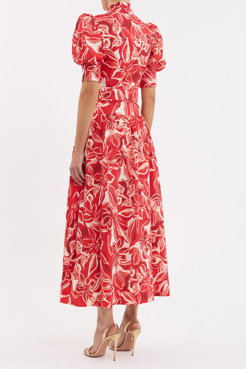 Alloure Midi Dress 4