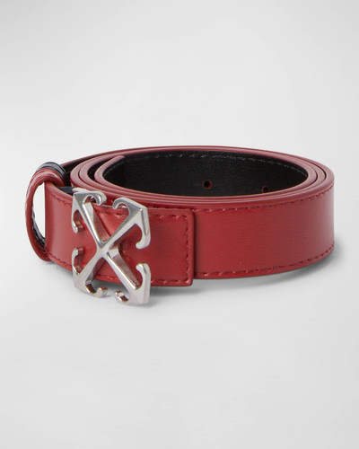Off-White New Arrow Reversible Leather Belt outlook