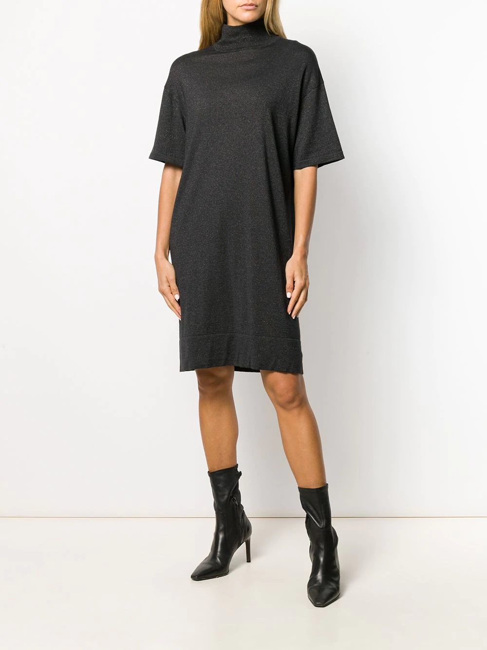 knitted shift dress - 2