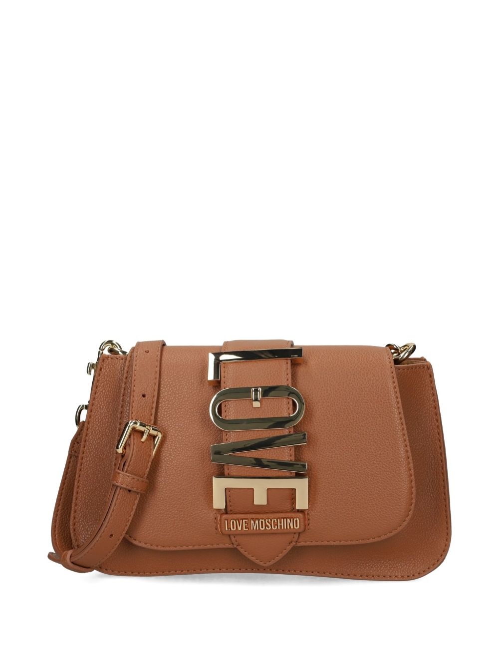 logo-plaque cross body bag - 6