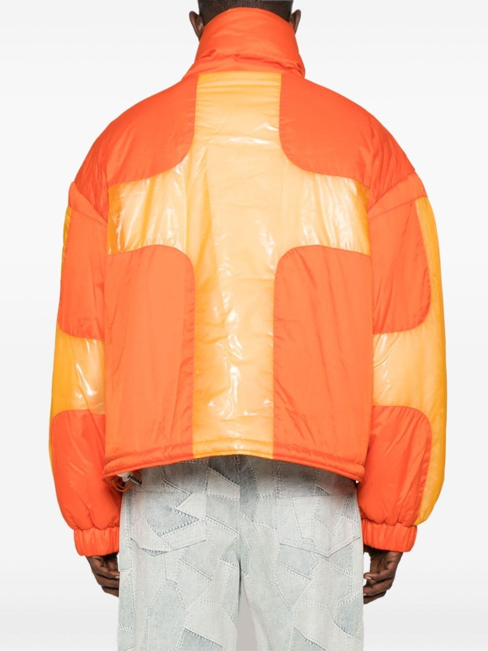 high-neck padded jacket - 4