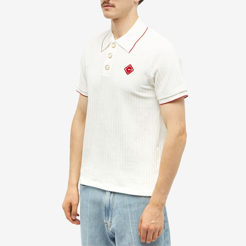 Casablanca Rib Velour Polo 2