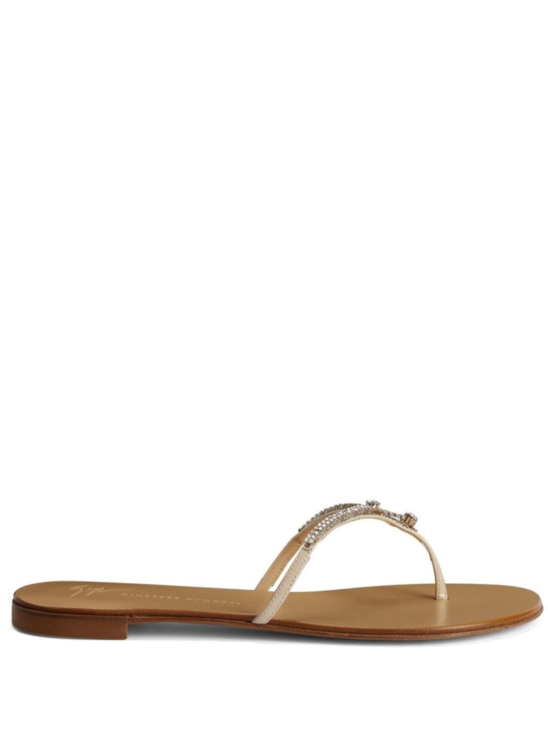 Gentille leather flip-flops 1