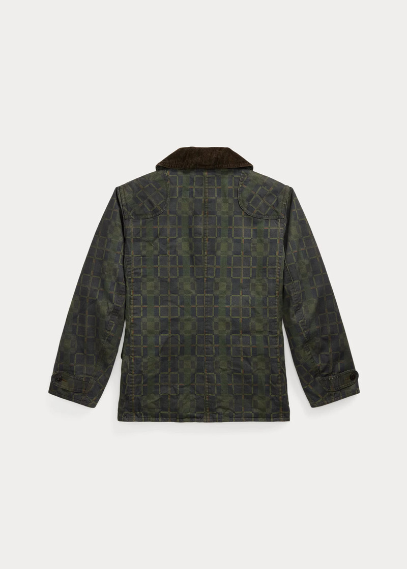 RRL by Ralph Lauren Check-Print Oilcloth Jacket outlook