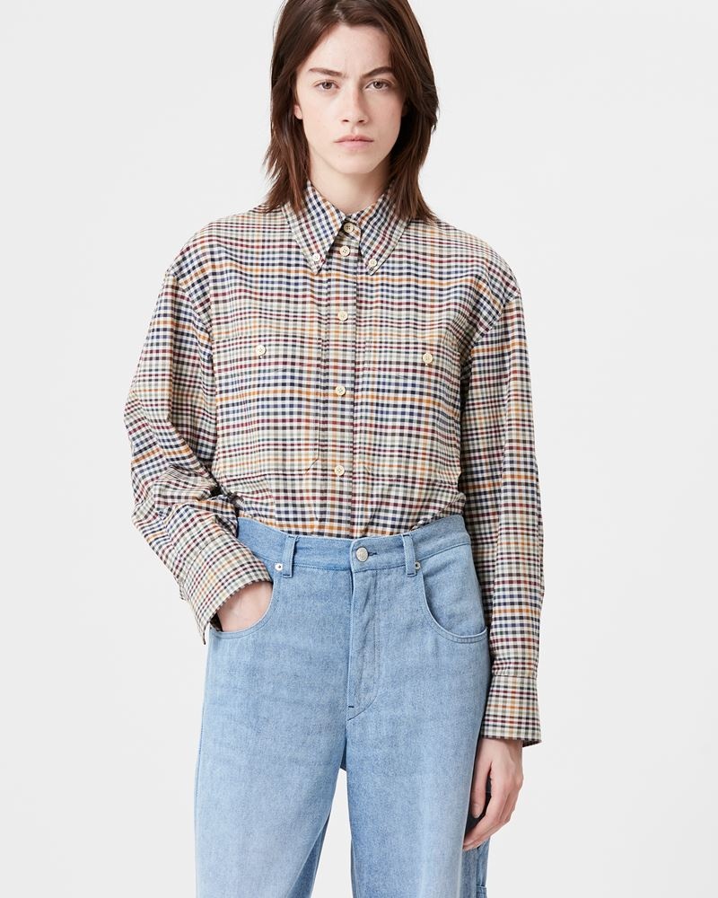 RINELA PLAID SHIRT - 4
