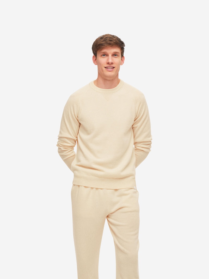 Men's Sweater Finley Cashmere Cream - 4