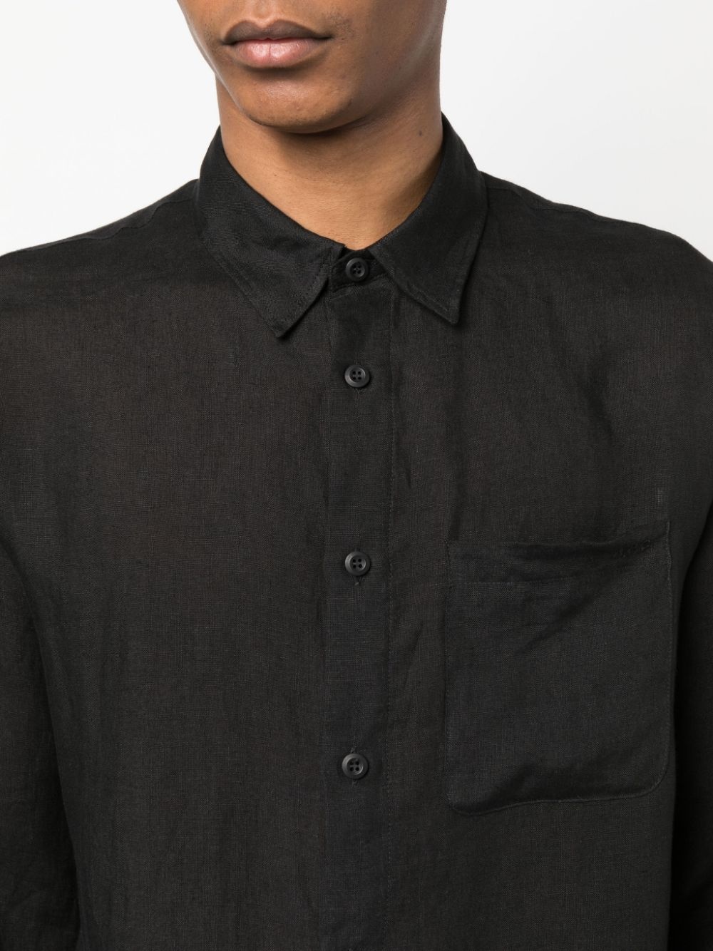classic-shirt linen shirt - 5