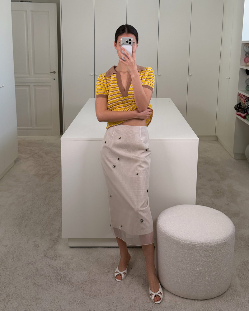 BERNADETTE Skirt Roxane Embroidered outlook