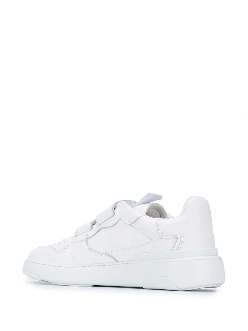 touch-strap low-top sneakers - 3