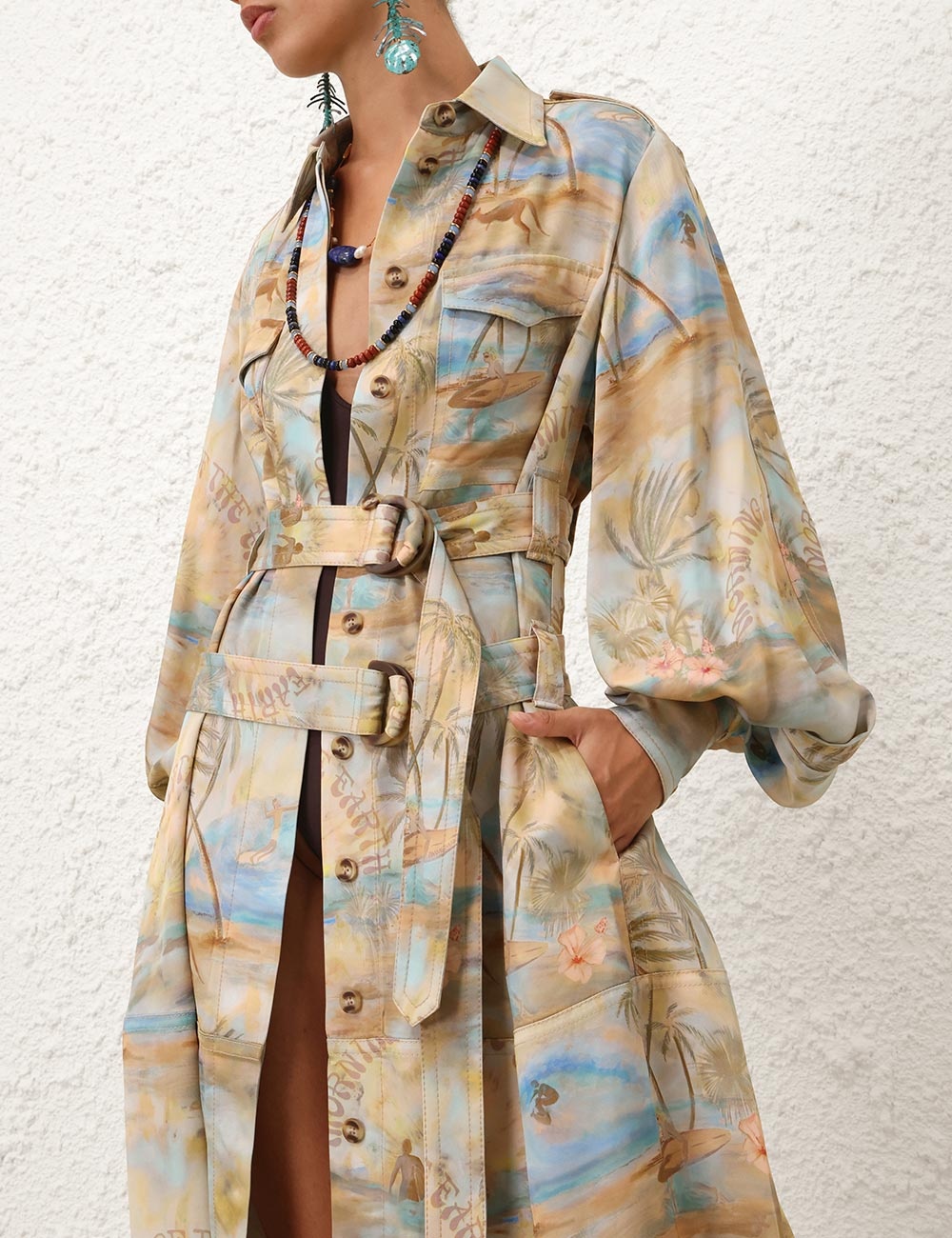 ILLUMINATE CARGO MIDI DRESS - 5
