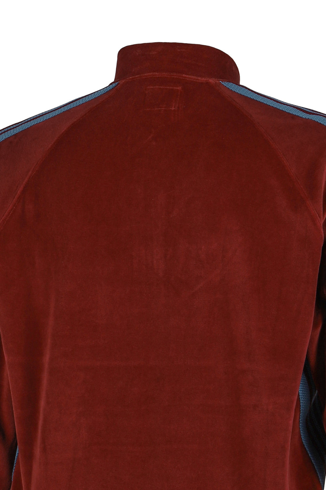 RIB COLLAR TRACK JACKET - C/PE VELOUR / BUR - 10