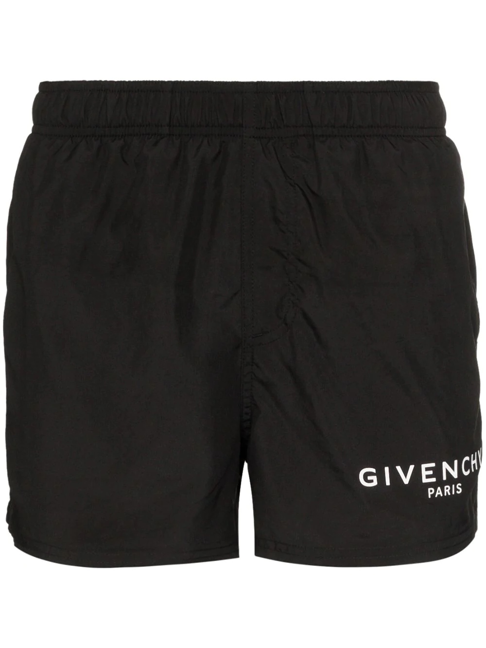 logo drawstring swim shorts - 1