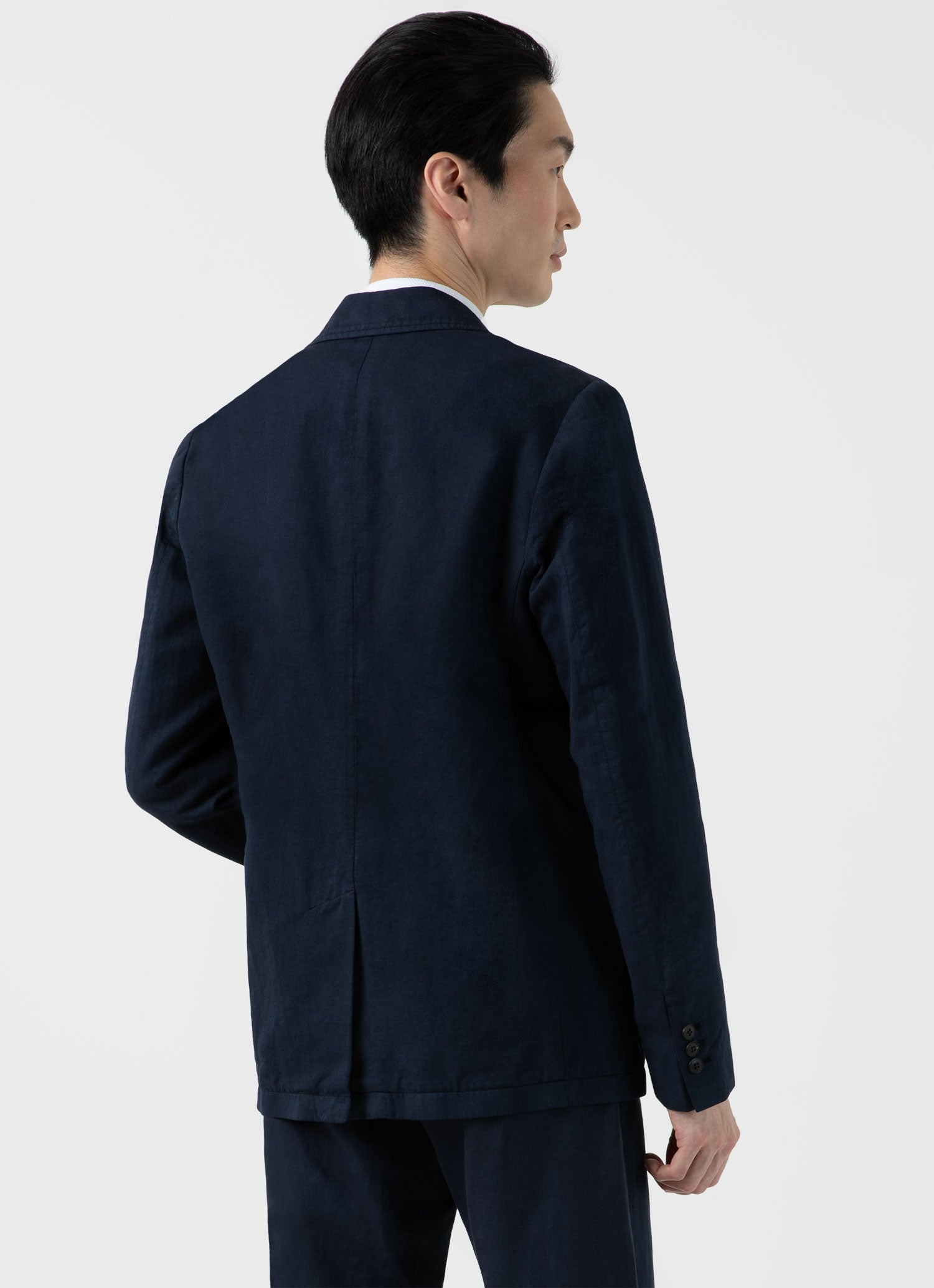 Cotton Linen Unstructured Blazer - 5
