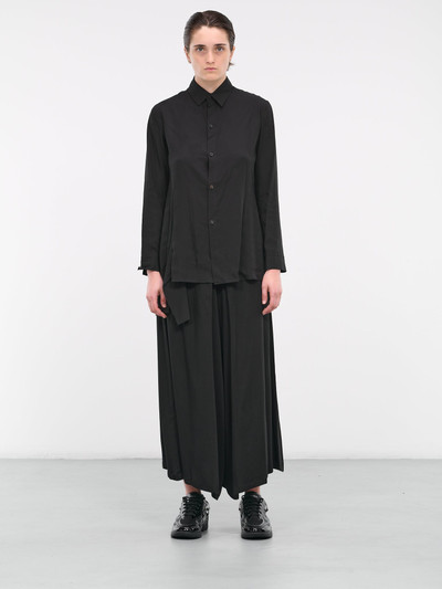 Yohji Yamamoto Long Poplin Shirt outlook