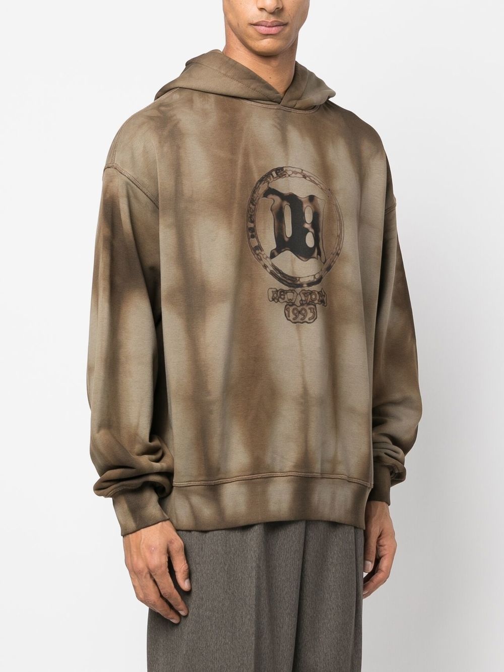 Strobe tie-dye hoodie - 3