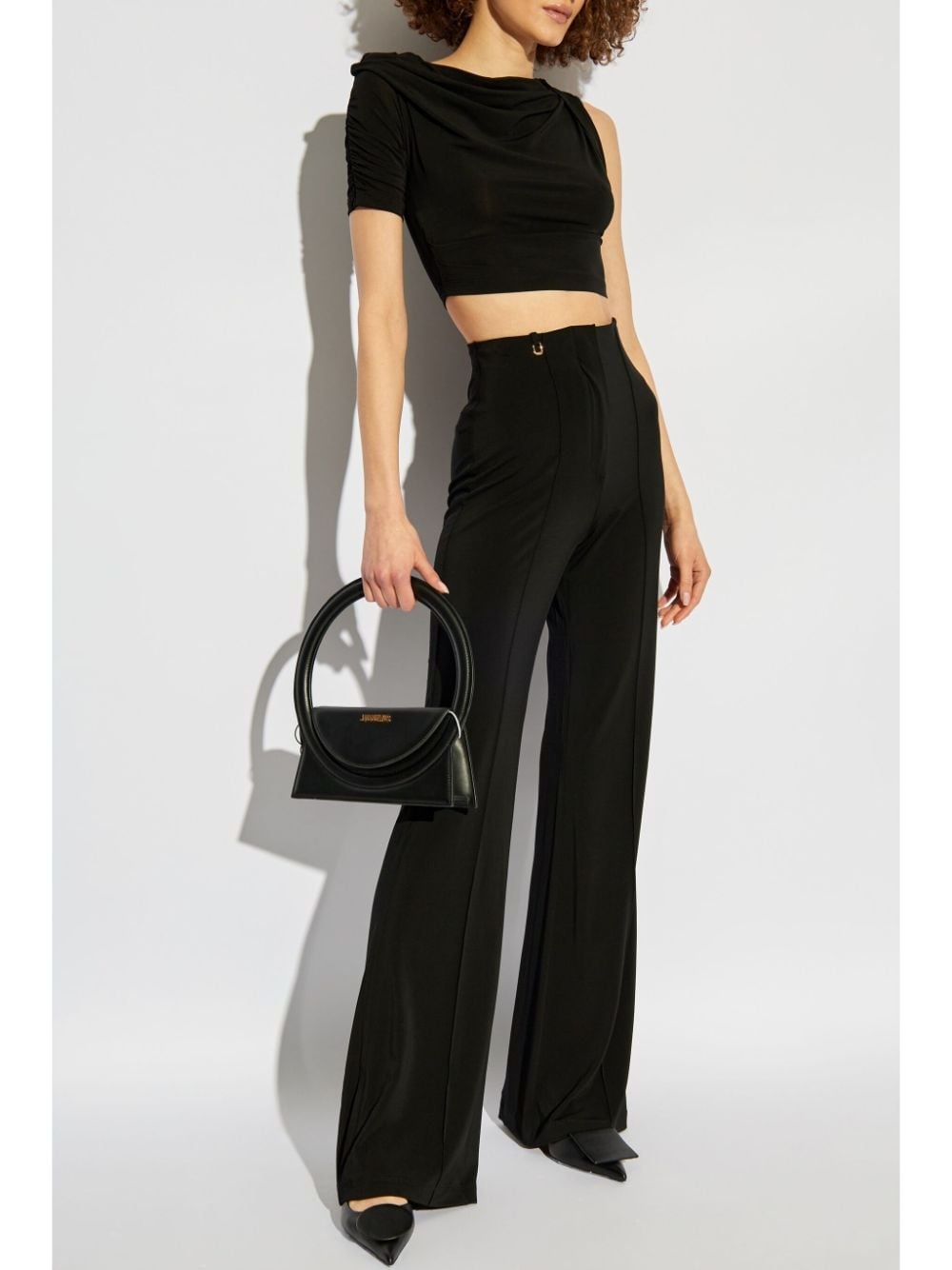Le Pantalon Drapeado flared trousers - 2