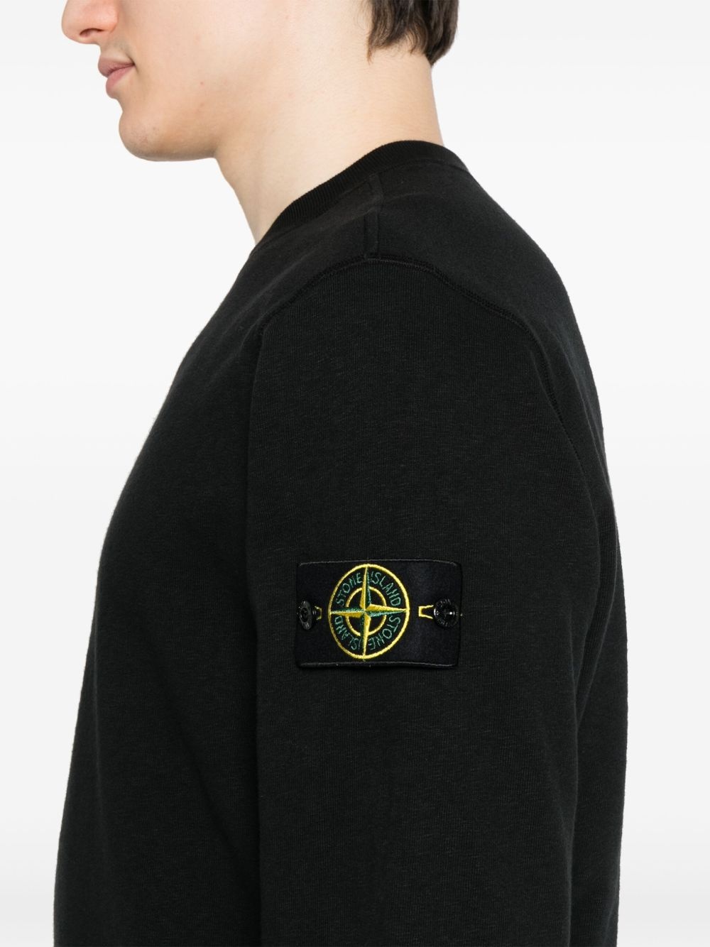 Stone Island Compass-badge sweatshirt | REVERSIBLE