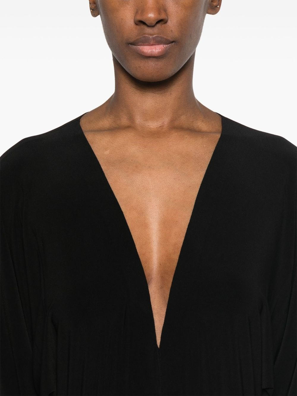 V-necked bodysuit - 3