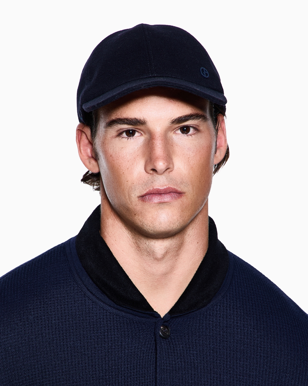 VIRGIN WOOL AND CASHMERE BASEBALL CAP - 3